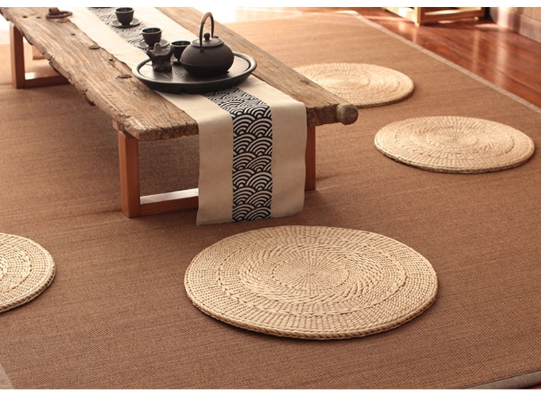 Direct Selling New Style Rural Style Straw Tatami Futon Cushion Meditation Worship Buddha Floor Mat Chair Floor Grass Mat